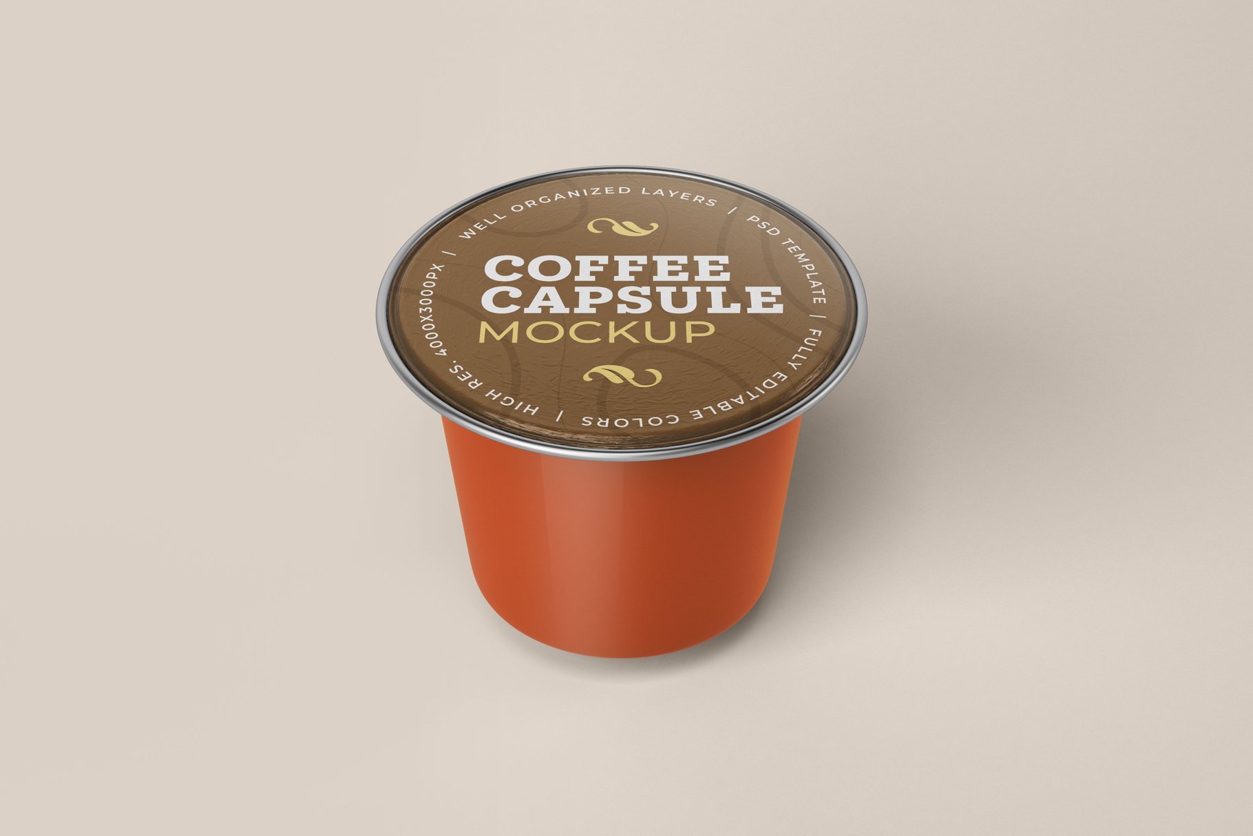 10款咖啡胶囊外包装样机模板 Coffee Capsule Mockup Set_img_2