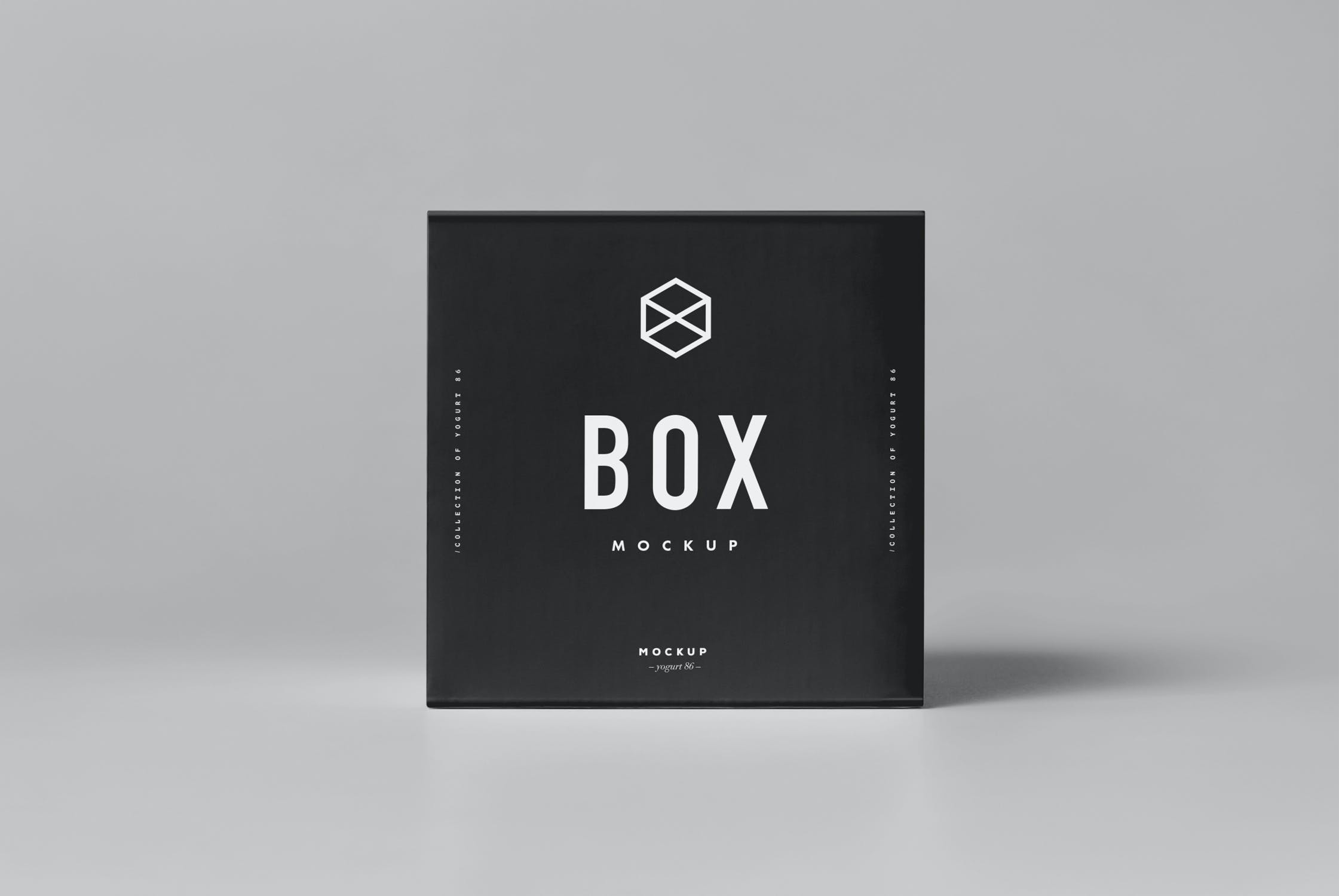 方形产品包装盒PSD样机模板 Box Mockup_img_2