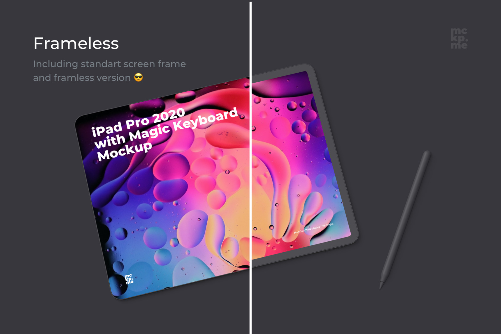 自适应网站设计平板电脑屏幕展示样机 iPad Pro 2020 Mockups_img_2