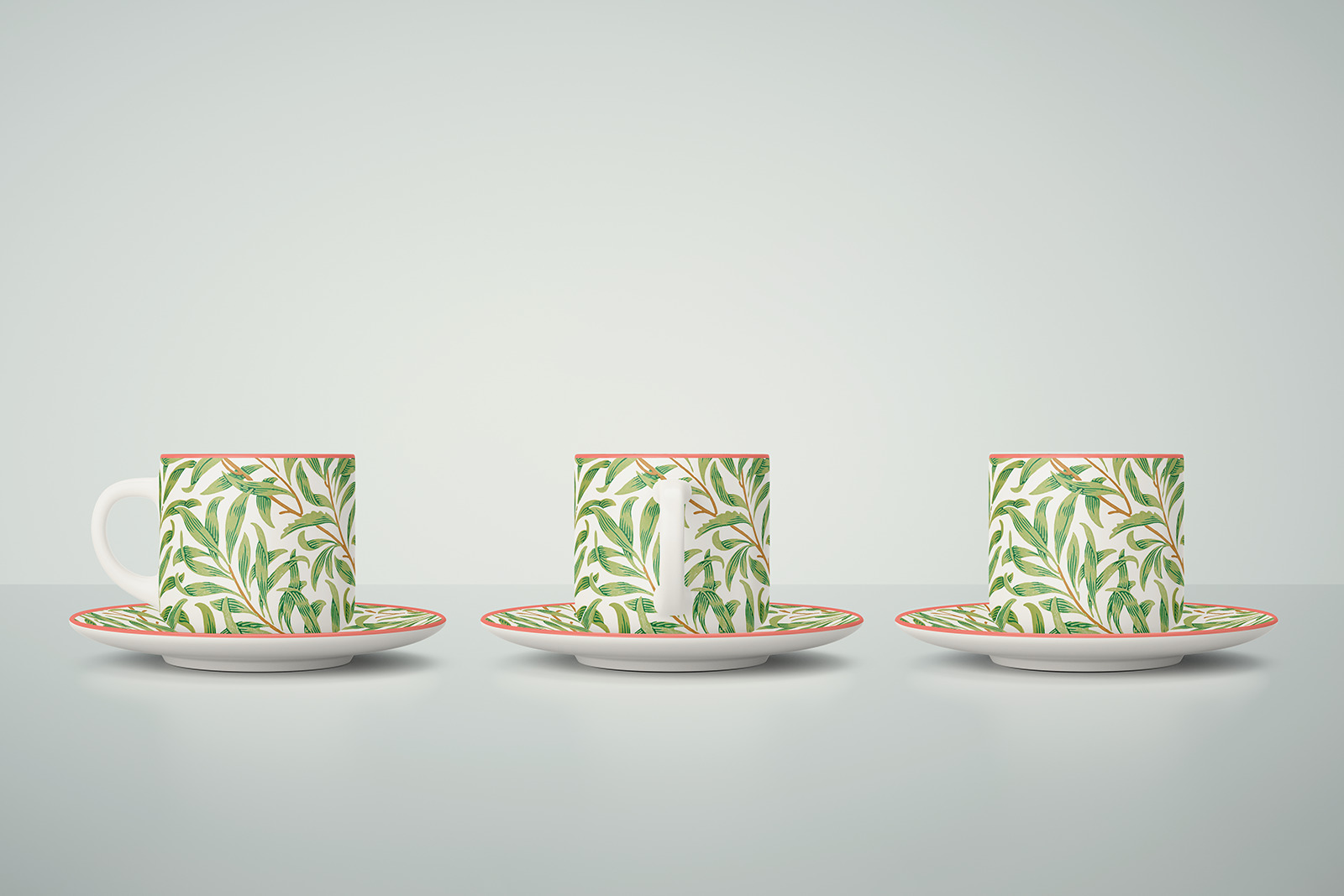 7款陶瓷茶具茶杯样机模板 Tea Set Mockup_img_2