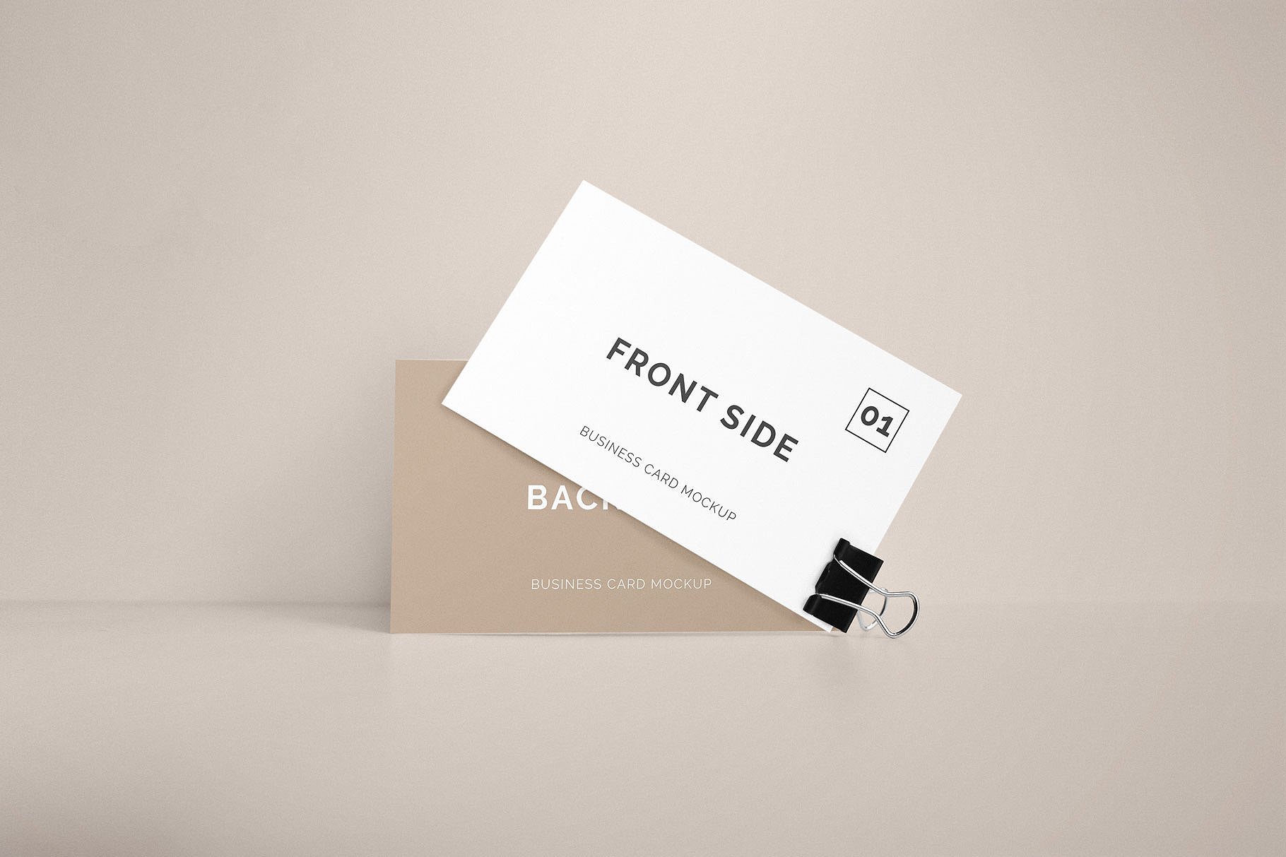 6款商务个人名片样机模板 Business Card Mockups Vol.4_img_2