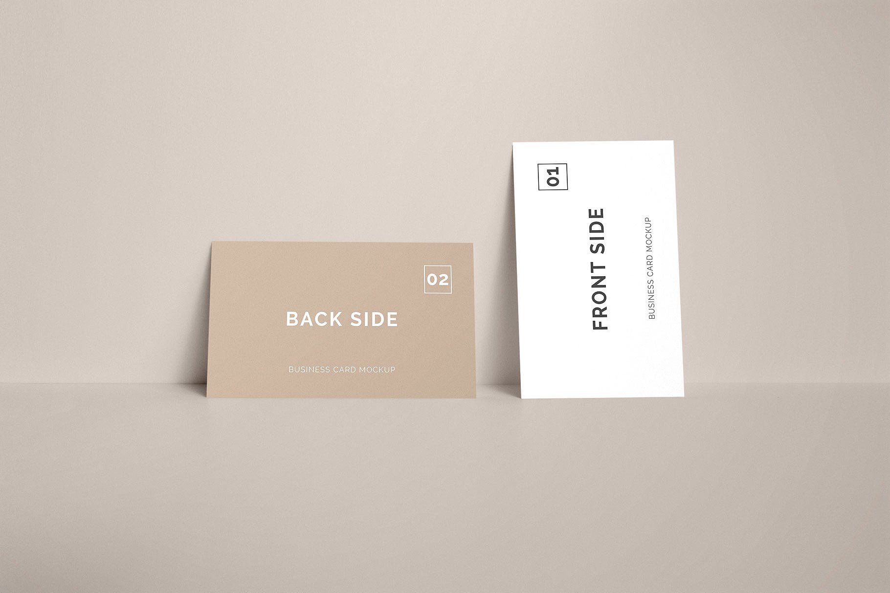 6款商务个人名片样机模板 Business Card Mockups Vol.4_img_2