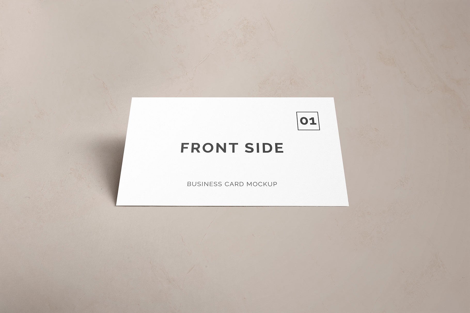 6款商务个人名片样机模板 Business Card Mockups Vol.4_img_2