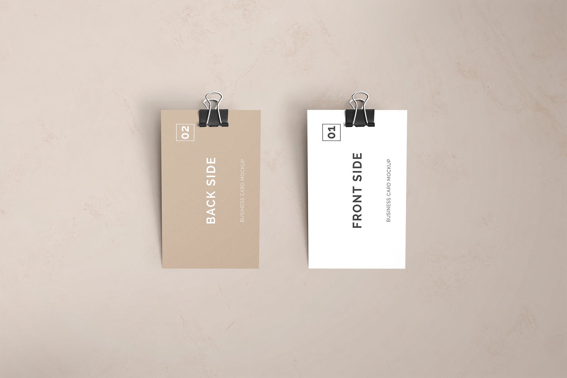 6款商务个人名片样机模板 Business Card Mockups Vol.4_img_2