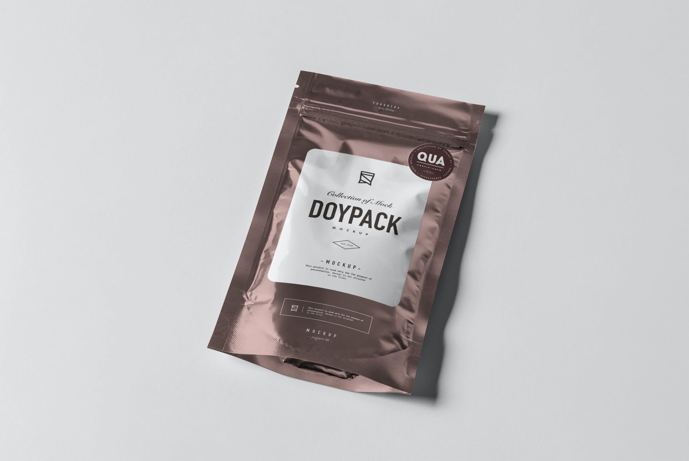 食品自封铝箔袋样机模板 Doypack Mockup 4_img_2