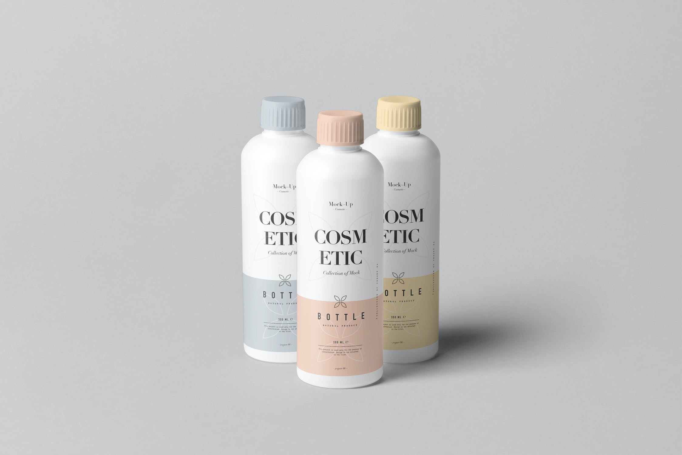 10个化妆品瓶样机PSD模板 Cosmetic Bottle Mockup_img_2