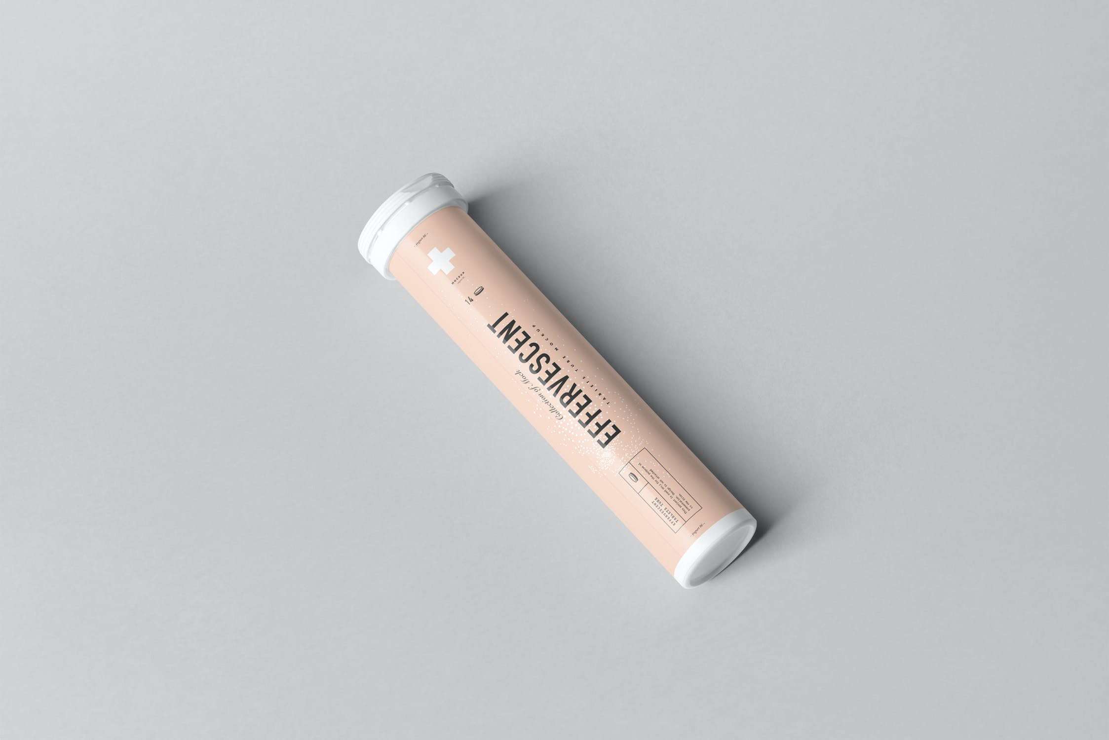 药物泡腾片管样机模板 Effervescent Tablets Tube Mockup_img_2