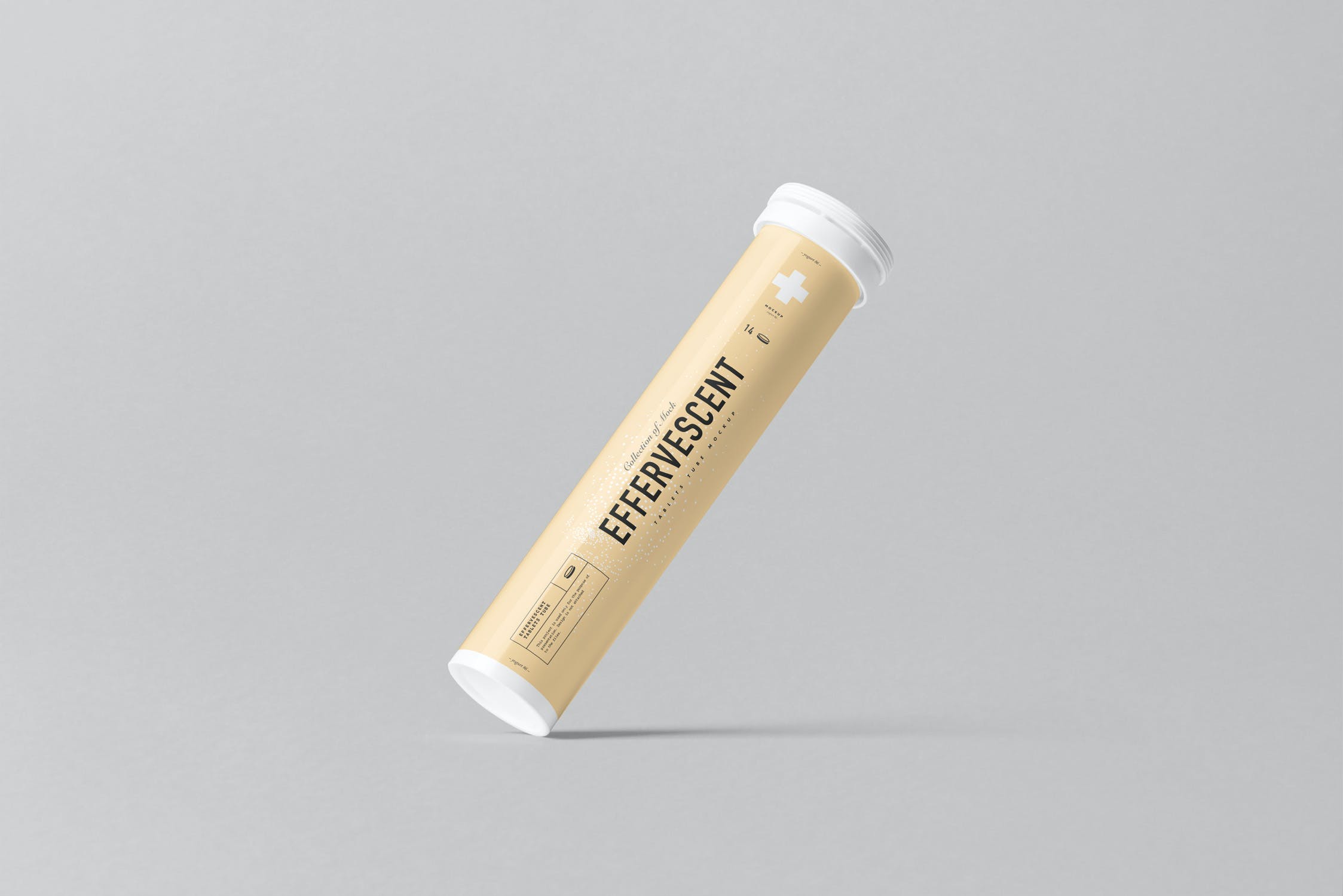 药物泡腾片管样机模板 Effervescent Tablets Tube Mockup_img_2