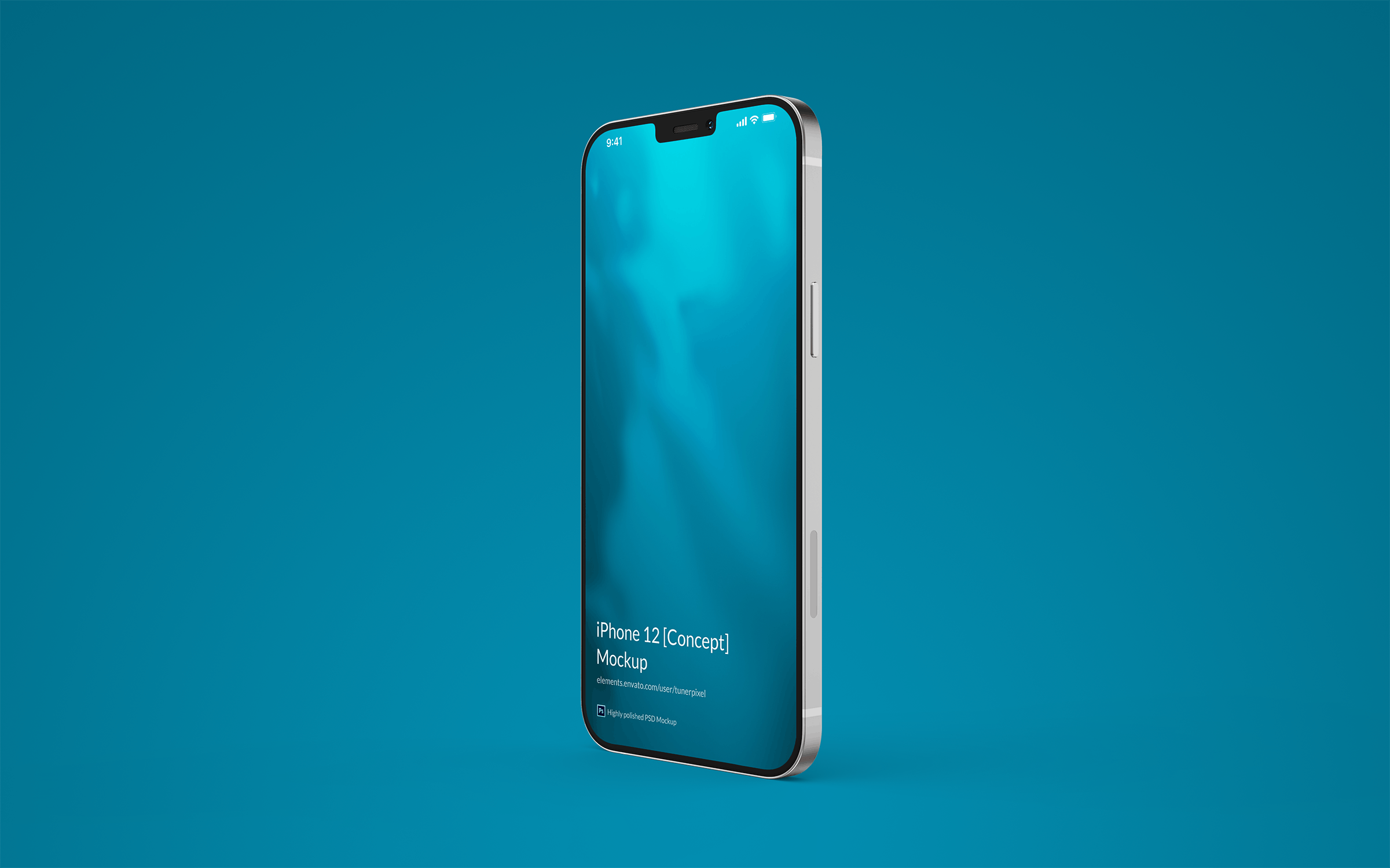 APP界面设计iPhone 12手机屏幕展示样机 iPhone 12 Mockup 1.0 (Concept)_img_2