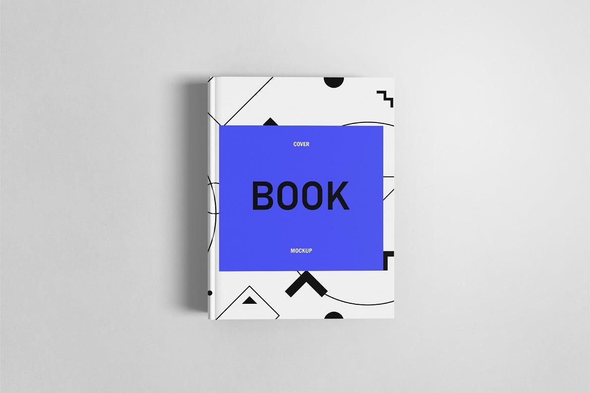 精装书画册封面样机模板 Book Mockup_img_2