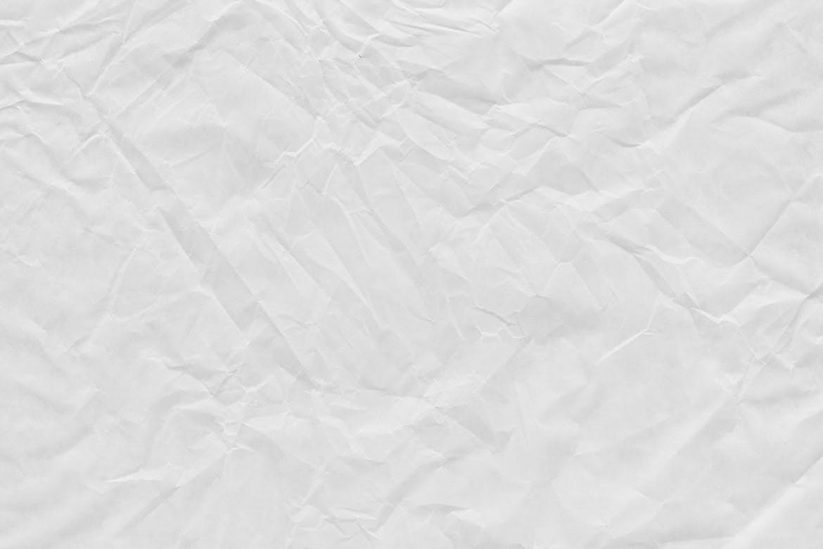 30款白色褶皱纸纹理素材包 White Crumpled Paper Textures_img_2