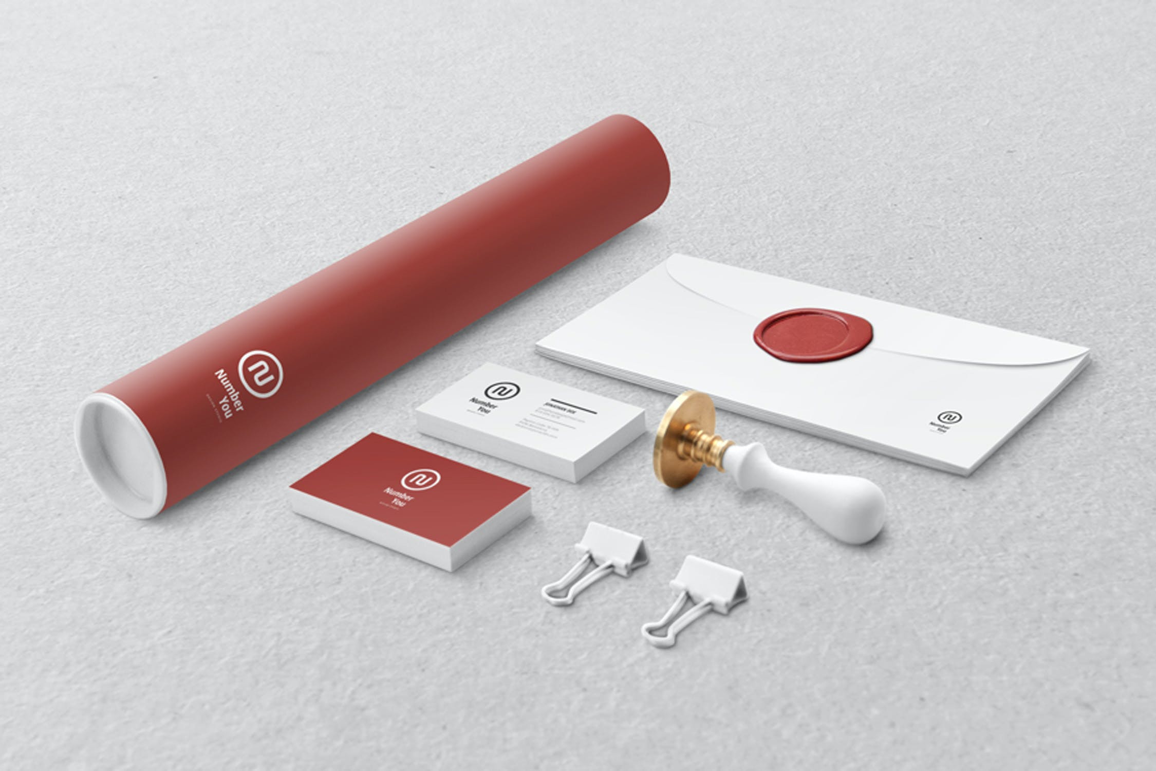 品牌VI办公用品样机模板 Branding / Identity Mockup 3_img_2