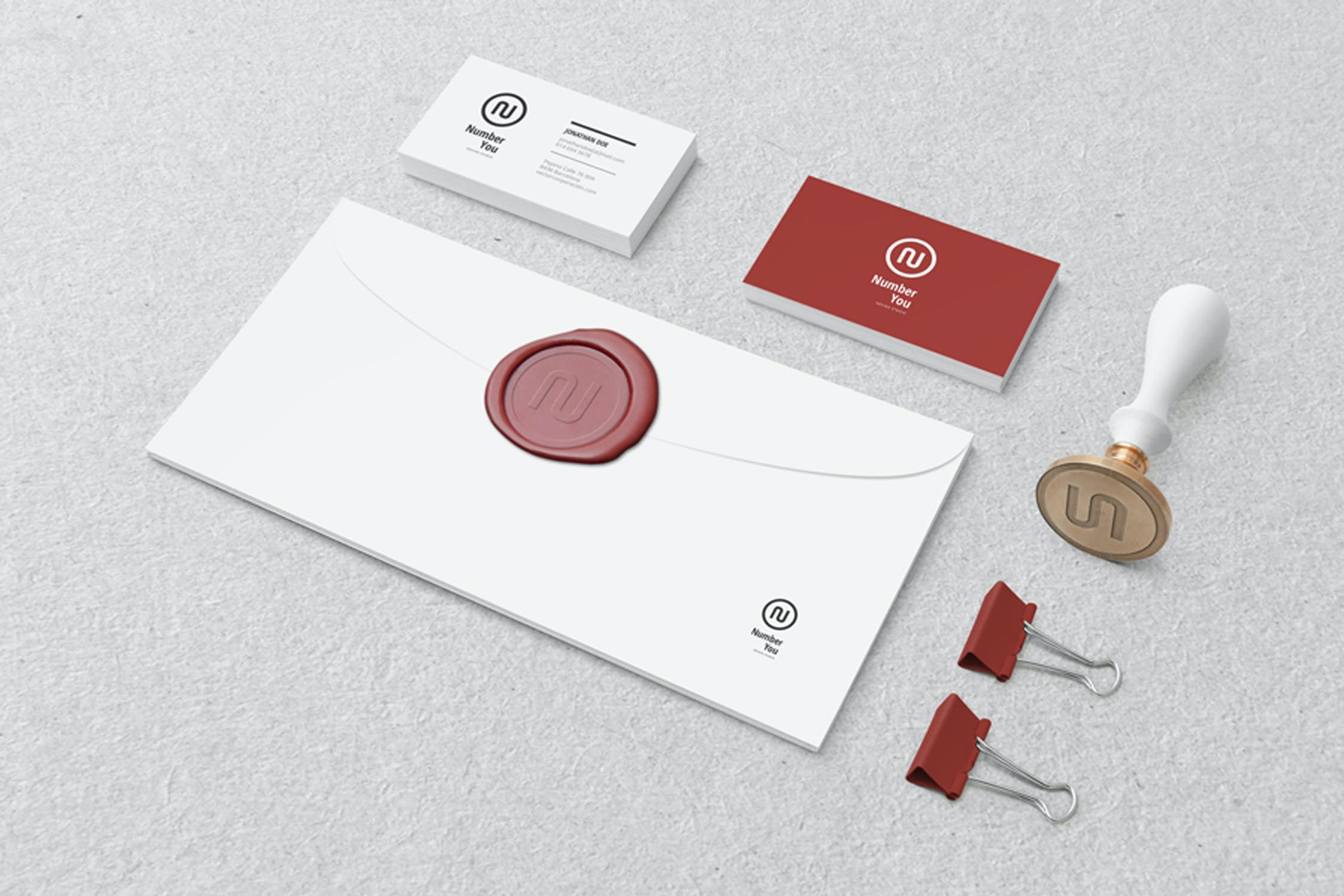 品牌VI办公用品样机模板 Branding / Identity Mockup 3_img_2