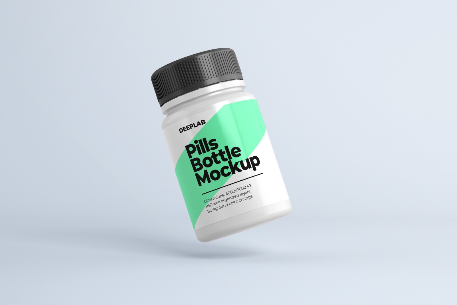 11款医疗药物塑料瓶样机模板 Pill Bottle Premium Mockup Set_img_2