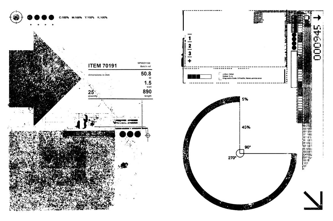 30款抽象做旧水墨矢量纹理素材包 Abstract Vector Textures Kit_img_2