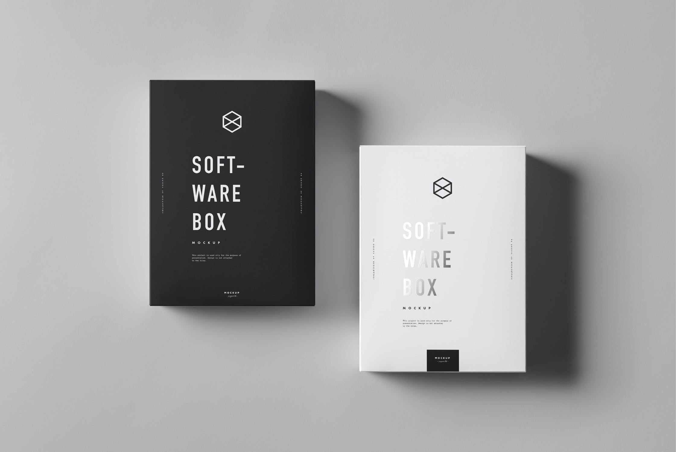 6款产品软件包装盒样机模板 Software Box Mockup_img_2