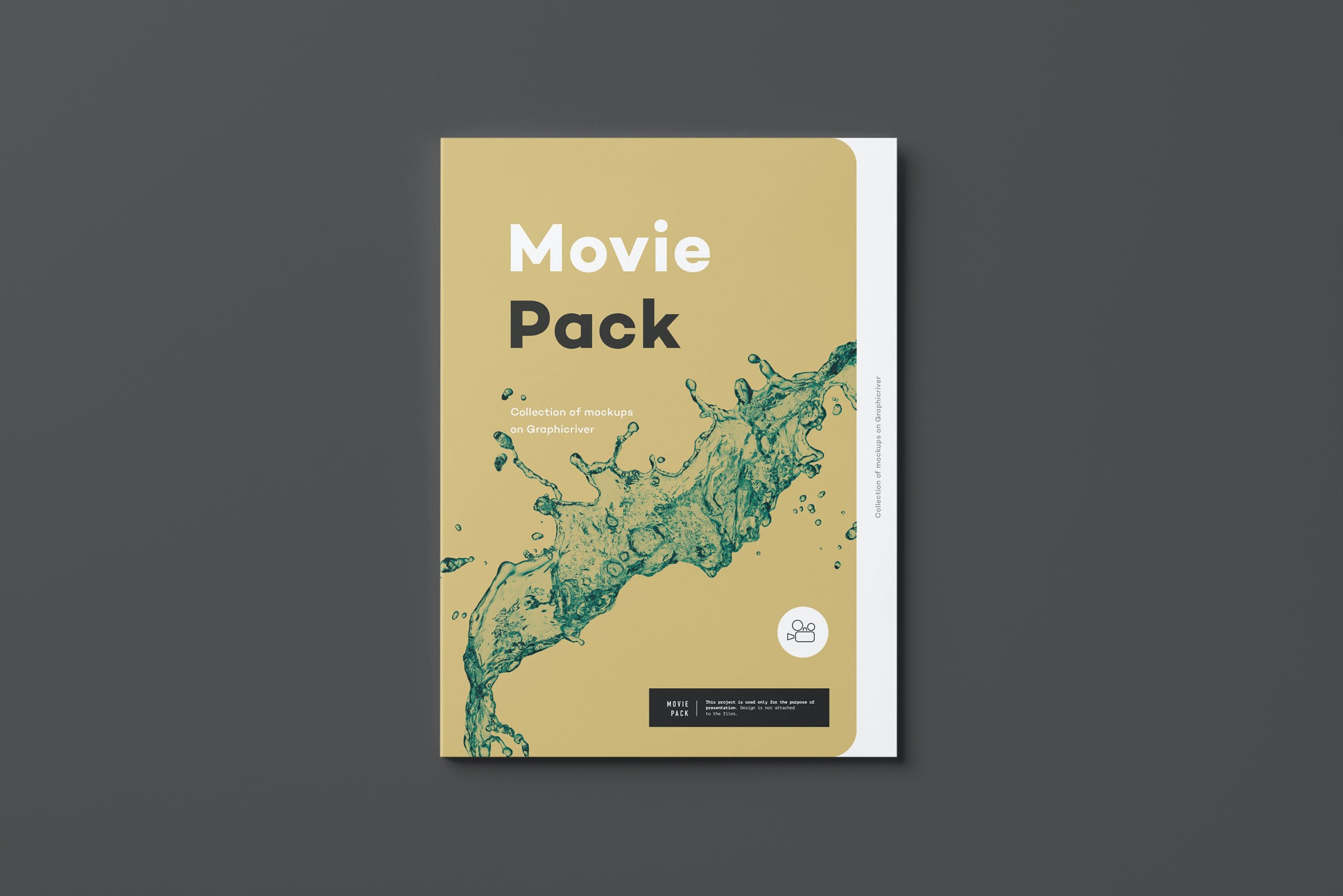 14款CD光盘包装盒样机模板 Movie Pack Mockup 1_img_2