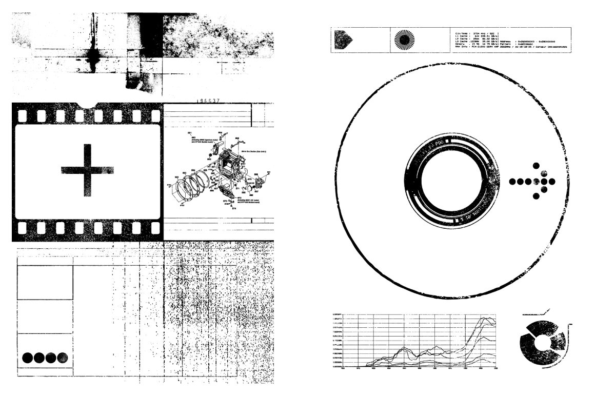 30款抽象做旧水墨矢量纹理素材包 Abstract Vector Textures Kit_img_2