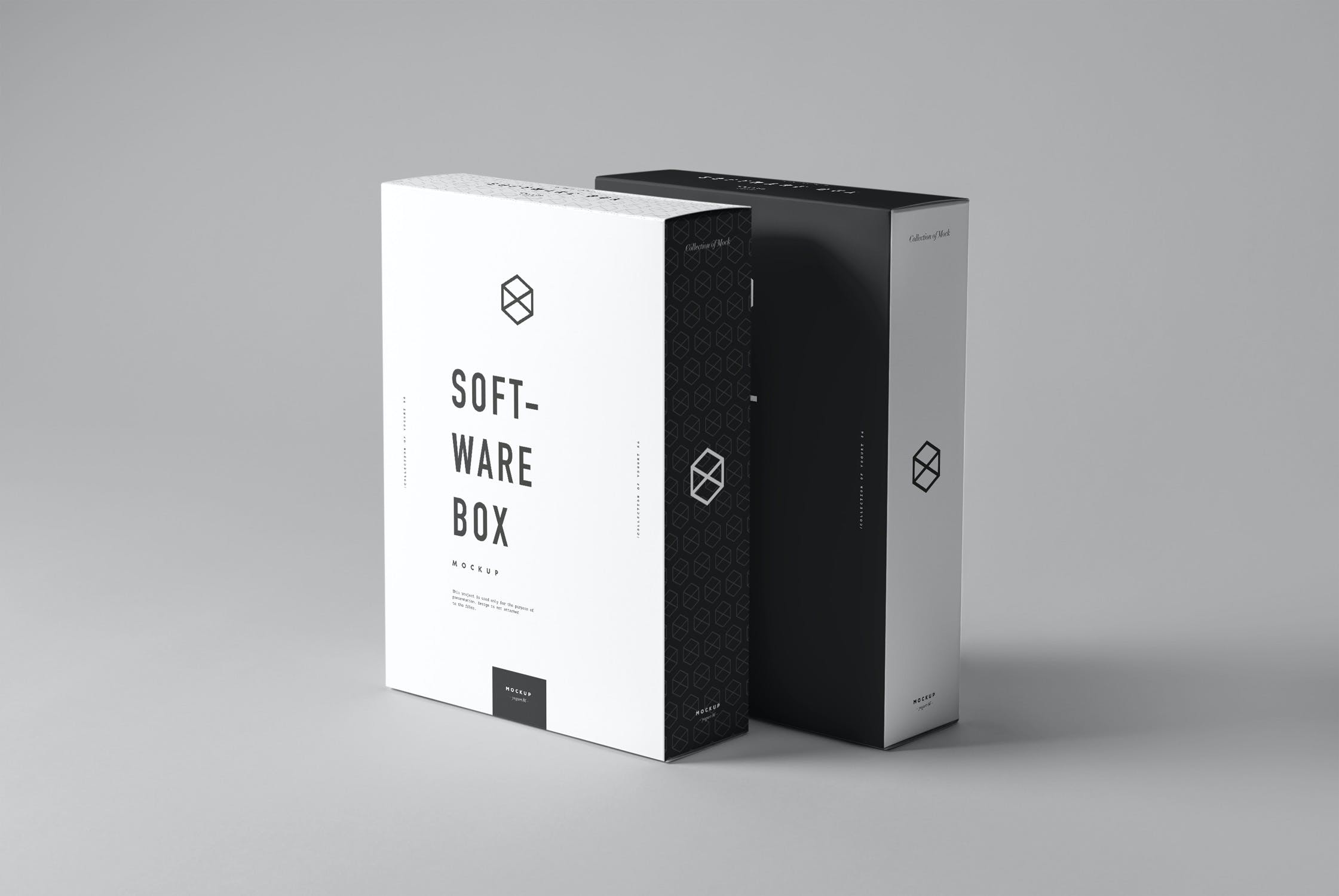 6款产品软件包装盒样机模板 Software Box Mockup_img_2