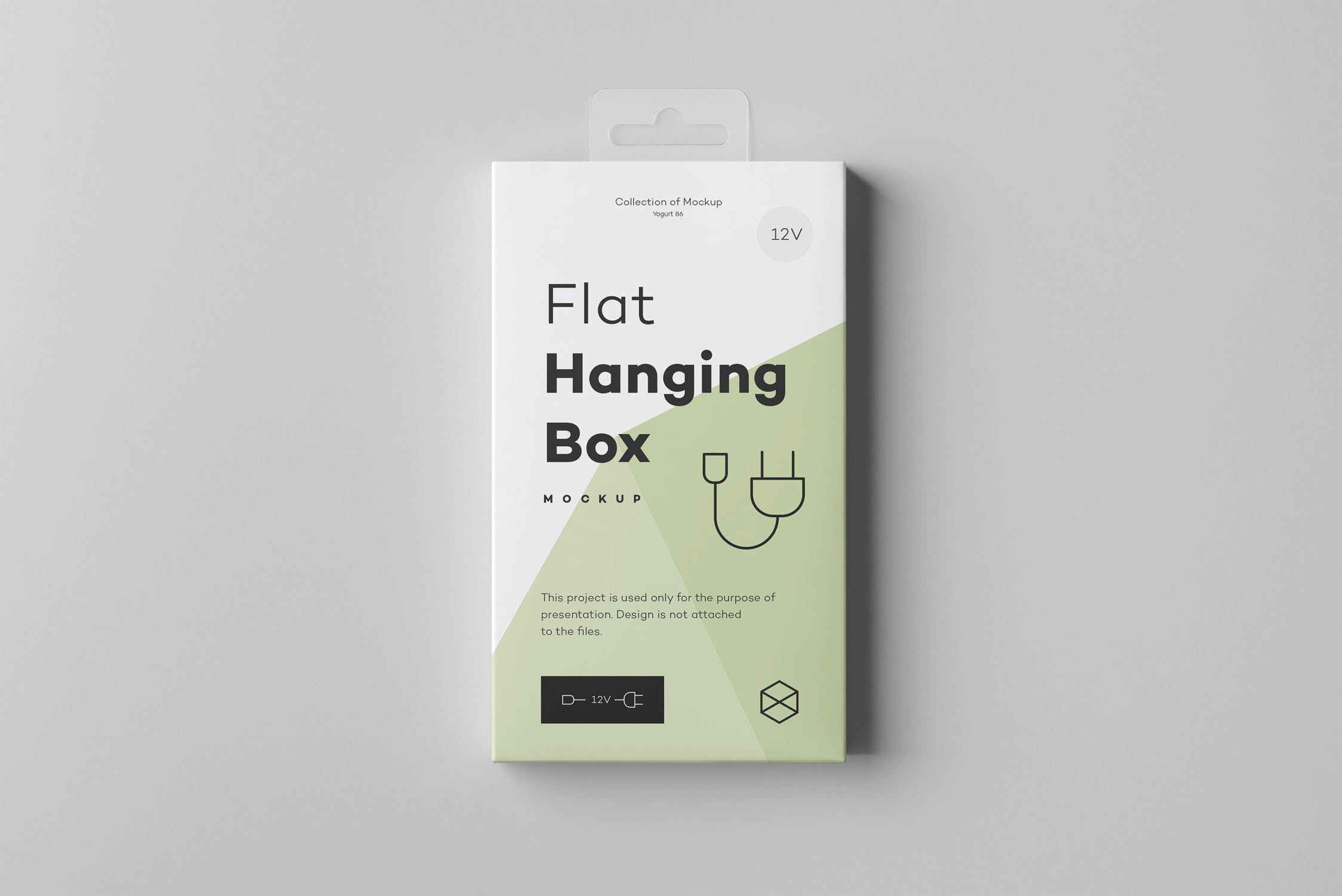 8款挂耳式产品包装盒样机模板 Hanging Box Mockup 2_img_2