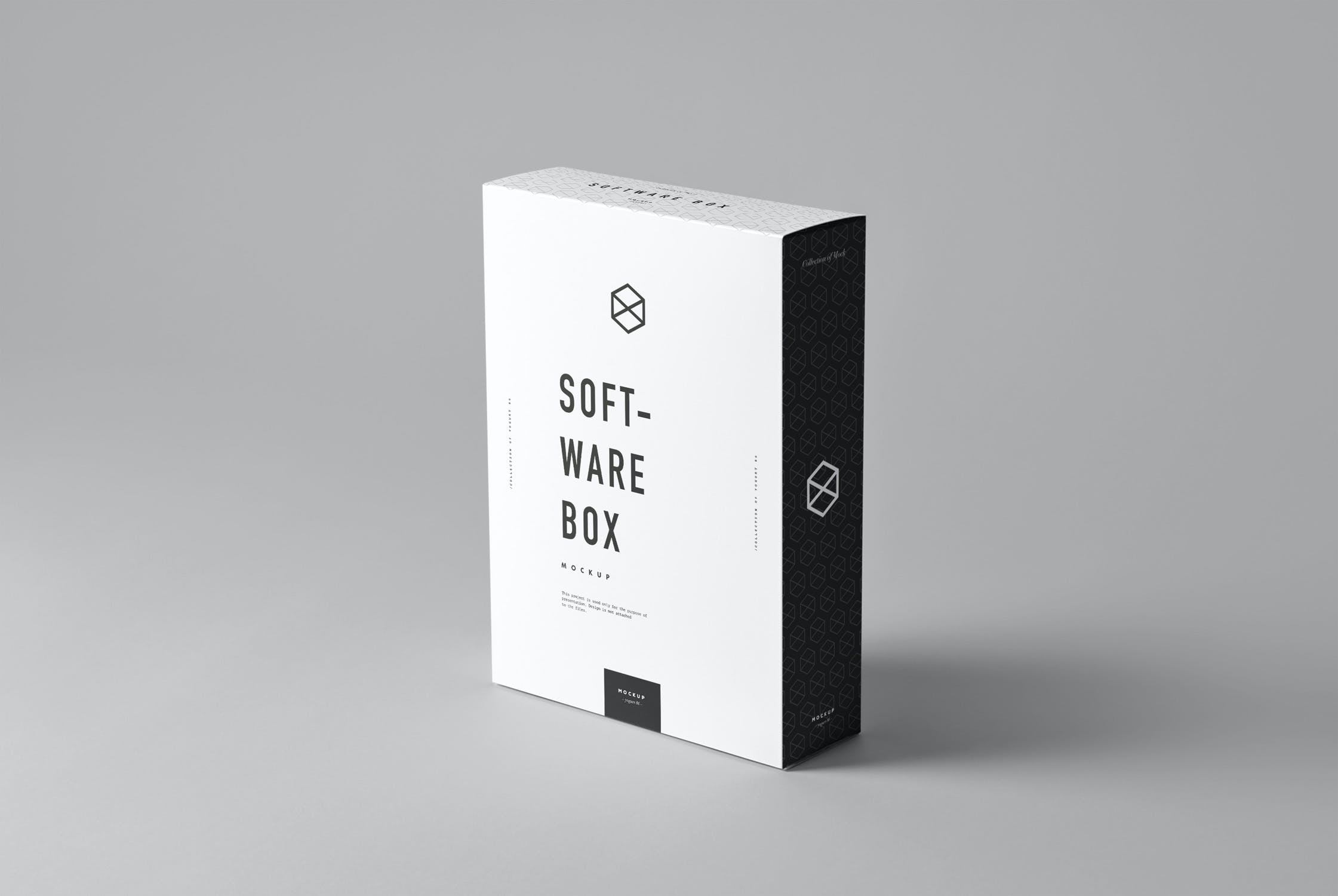 6款产品软件包装盒样机模板 Software Box Mockup_img_2