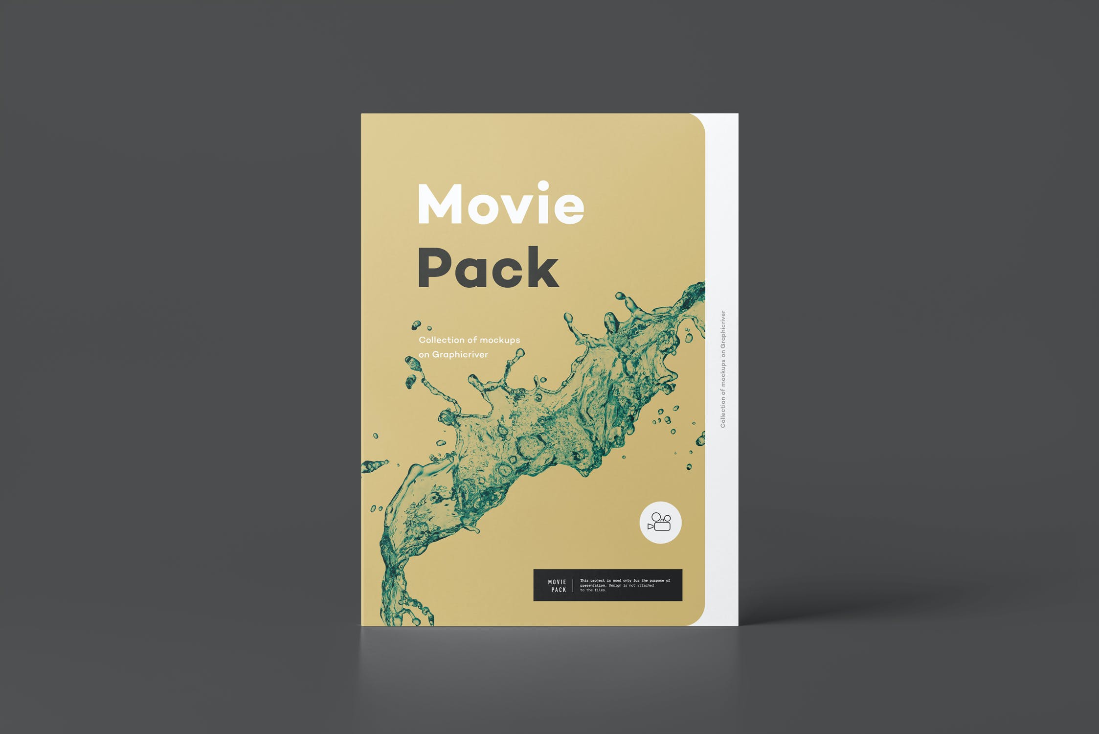 14款CD光盘包装盒样机模板 Movie Pack Mockup 1_img_2