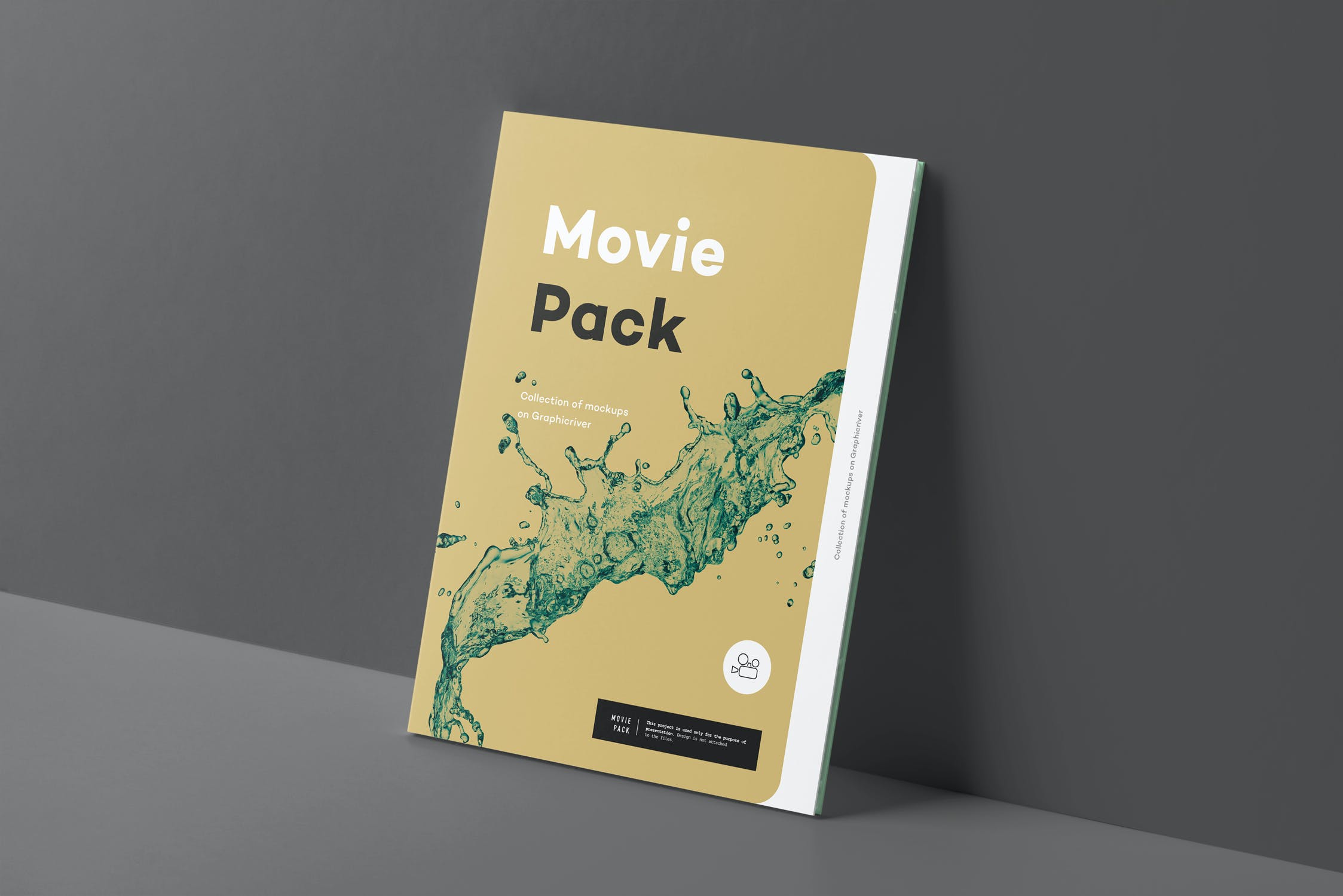 14款CD光盘包装盒样机模板 Movie Pack Mockup 1_img_2