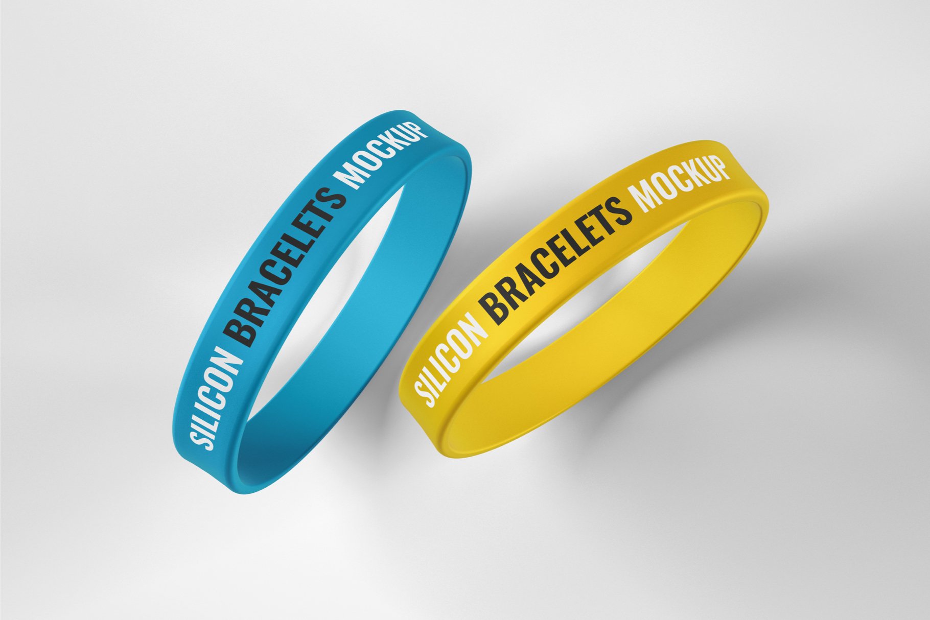 12款硅胶手环设计样机 Silicone Rubber Bracelet Mockup_img_2