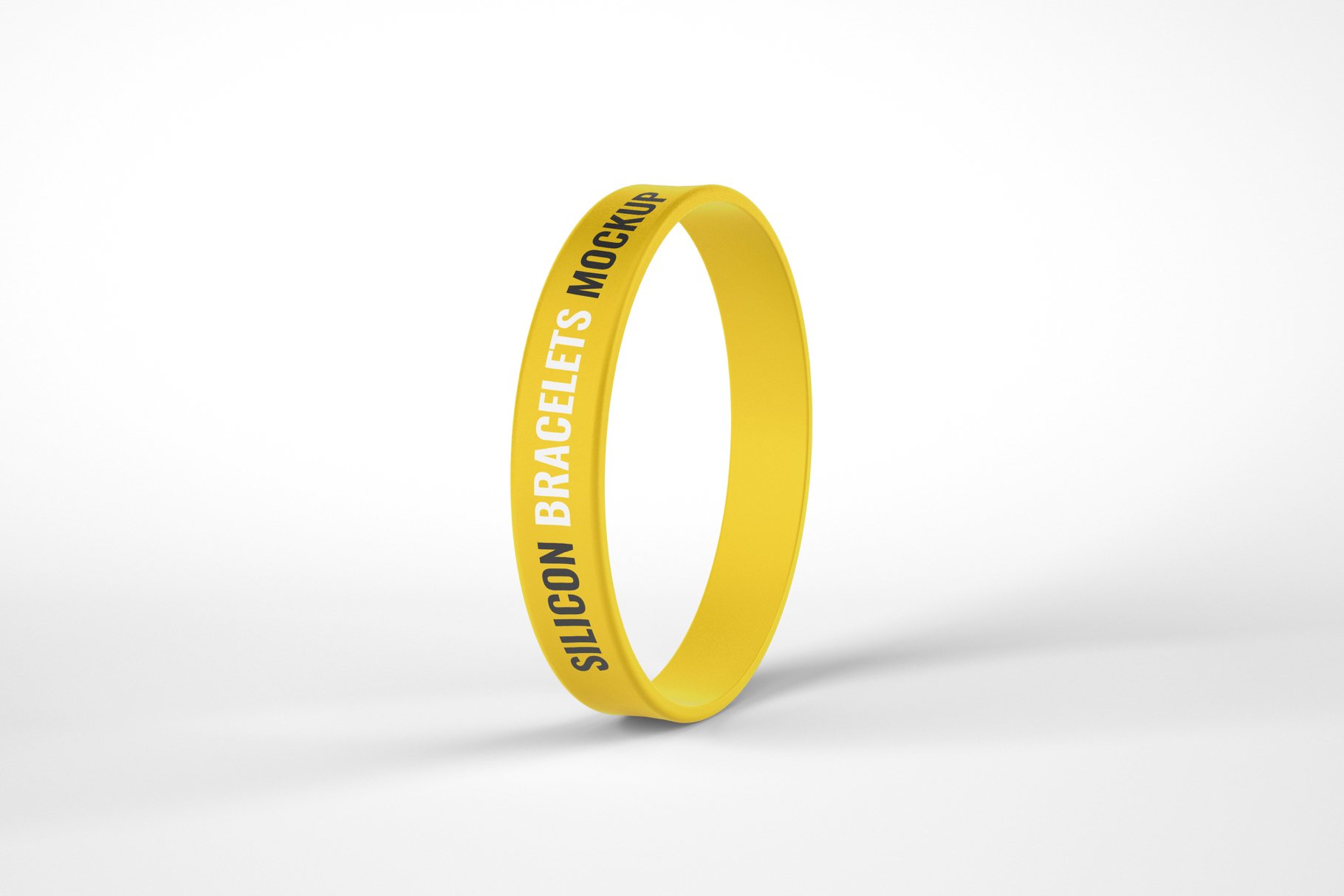 12款硅胶手环设计样机 Silicone Rubber Bracelet Mockup_img_2