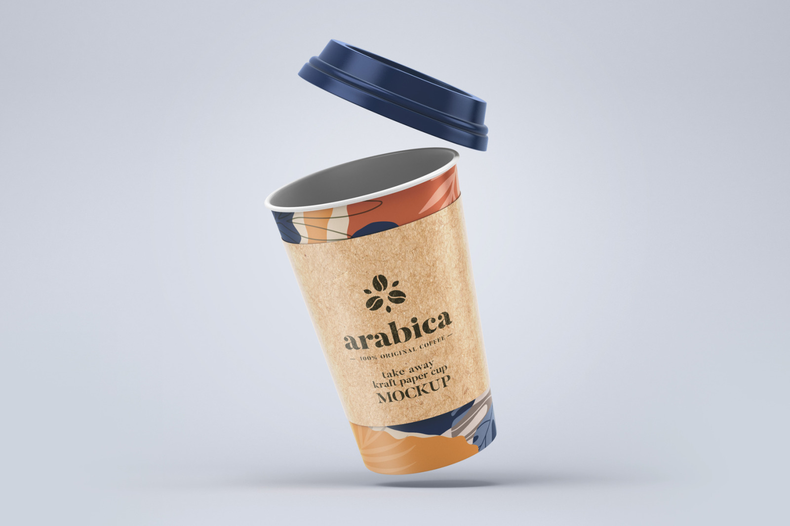 23款外卖咖啡纸杯PSD样机 Take Away Paper Coffee Cup Mockup Set_img_2