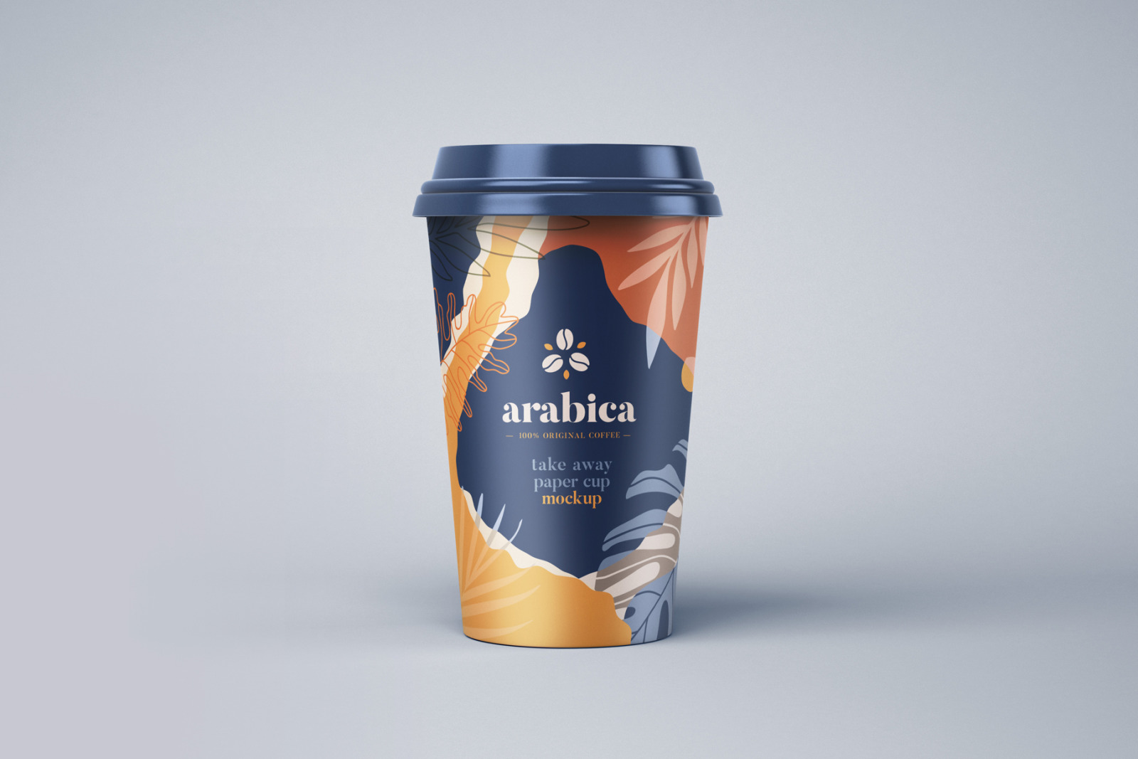 23款外卖咖啡纸杯PSD样机 Take Away Paper Coffee Cup Mockup Set_img_2