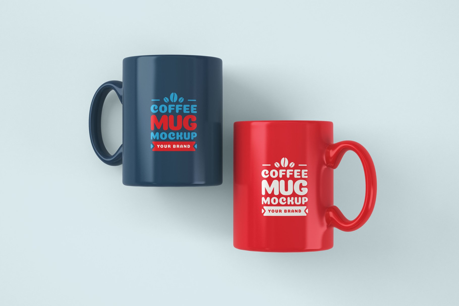 10款马克杯/咖啡杯样机模板 Mug Mockup Set_img_2