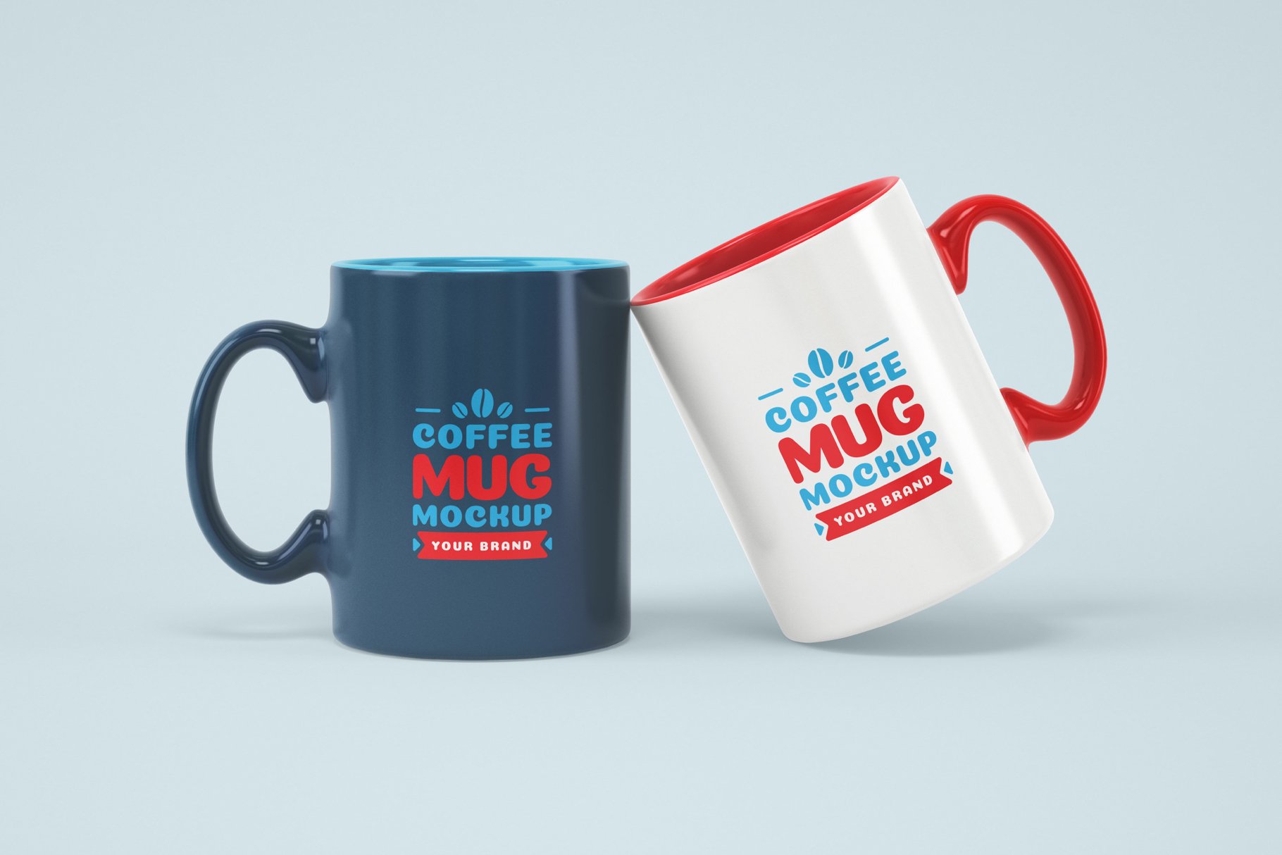 10款马克杯/咖啡杯样机模板 Mug Mockup Set_img_2