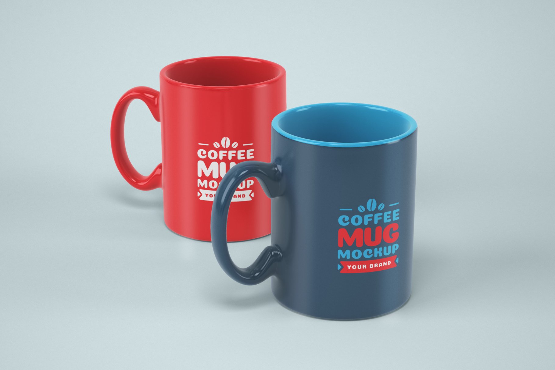 10款马克杯/咖啡杯样机模板 Mug Mockup Set_img_2