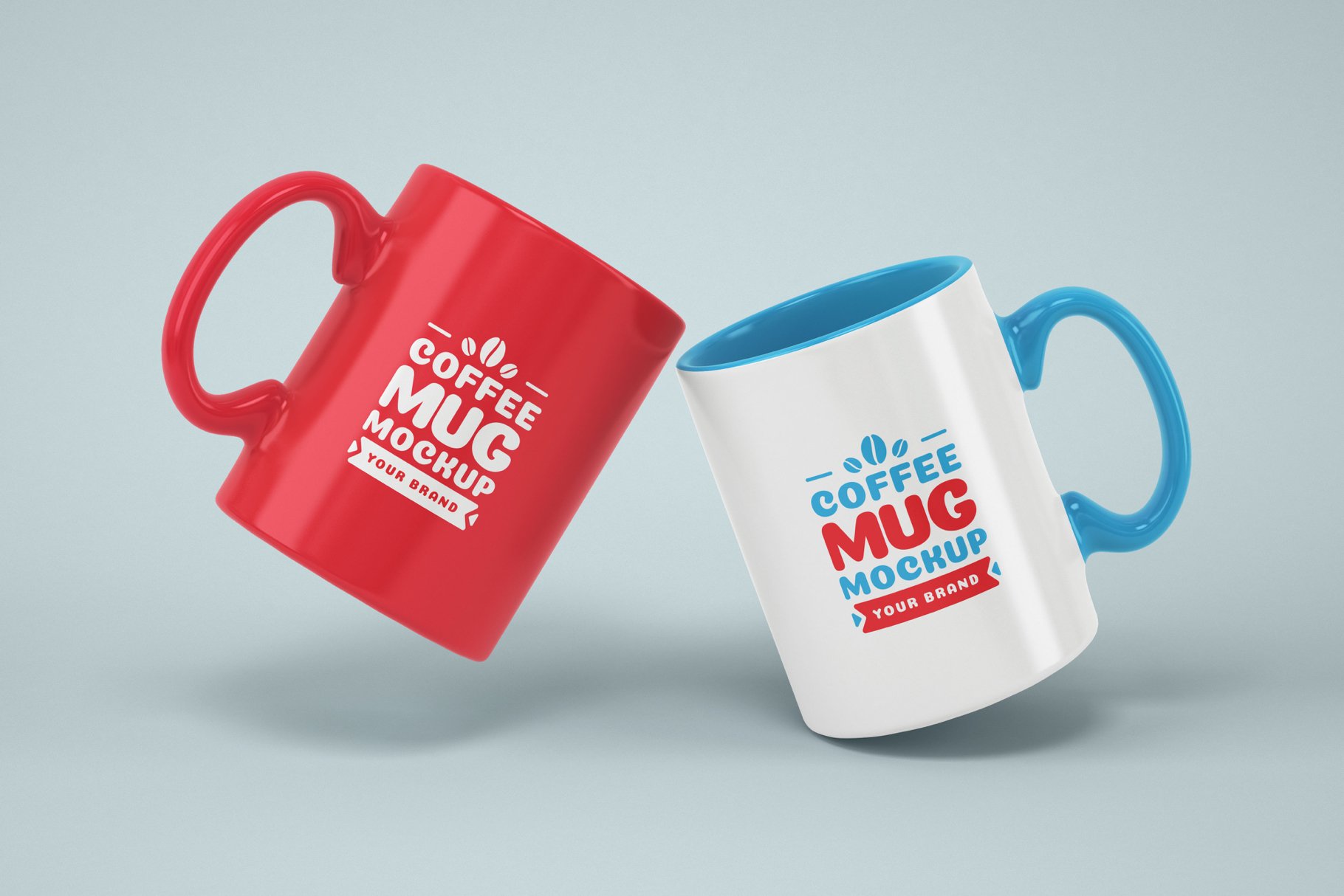 10款马克杯/咖啡杯样机模板 Mug Mockup Set_img_2