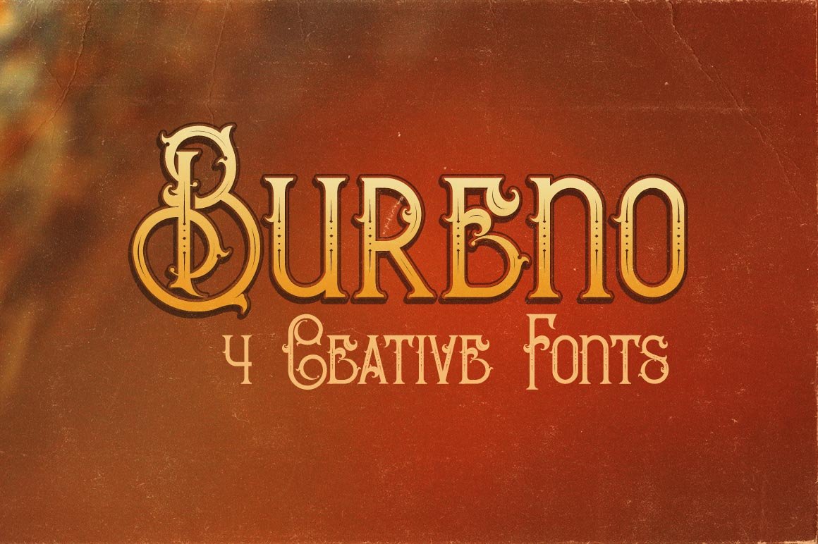 1023个复古徽标字体纹理素材合集 Vintage Bundle 249 Fonts & 414 Logos_img_2