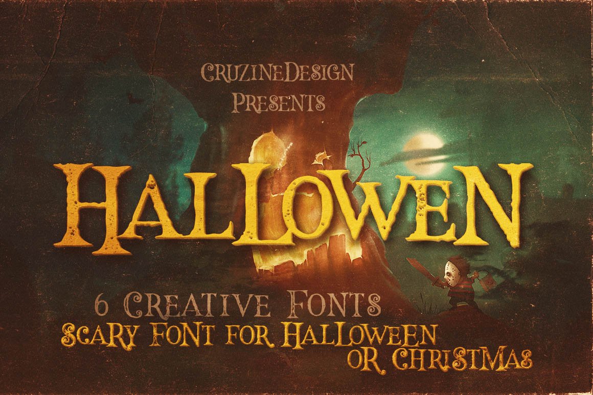 1023个复古徽标字体纹理素材合集 Vintage Bundle 249 Fonts & 414 Logos_img_2