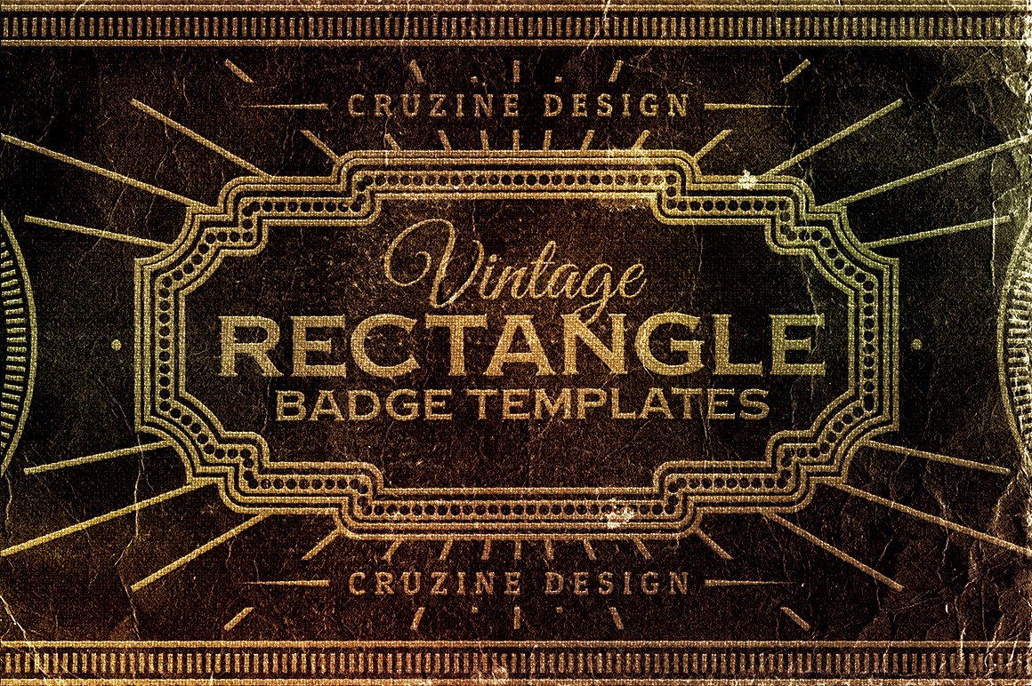 1023个复古徽标字体纹理素材合集 Vintage Bundle 249 Fonts & 414 Logos_img_2