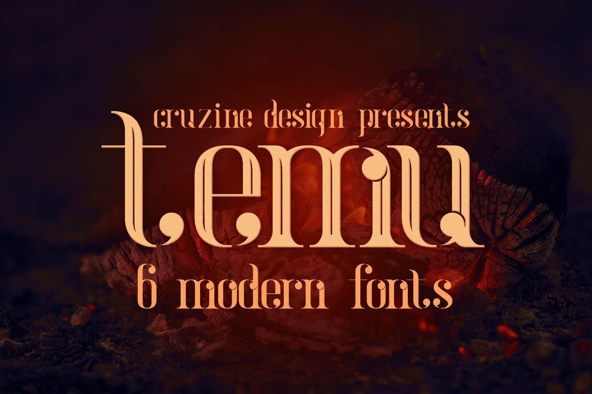 1023个复古徽标字体纹理素材合集 Vintage Bundle 249 Fonts & 414 Logos_img_2