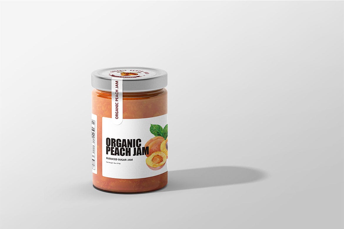 7款果酱罐头玻璃瓶样机模板 Jar Mockup_img_2