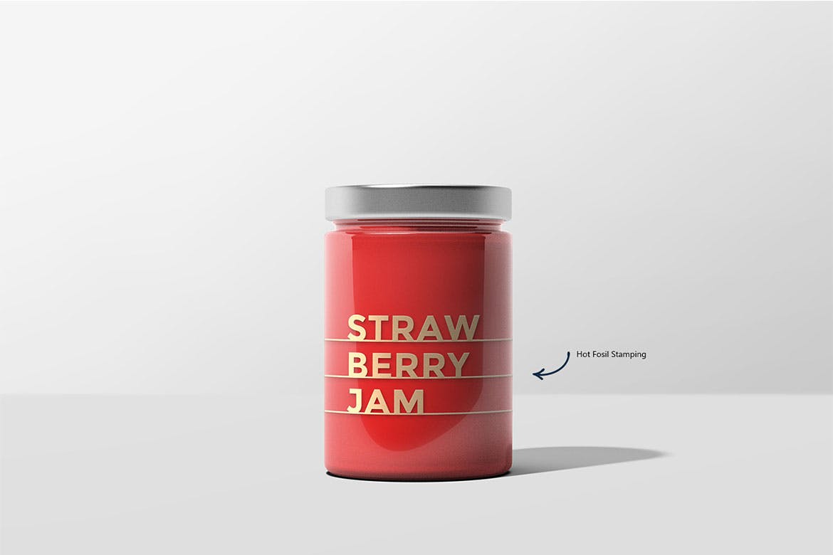 7款果酱罐头玻璃瓶样机模板 Jar Mockup_img_2
