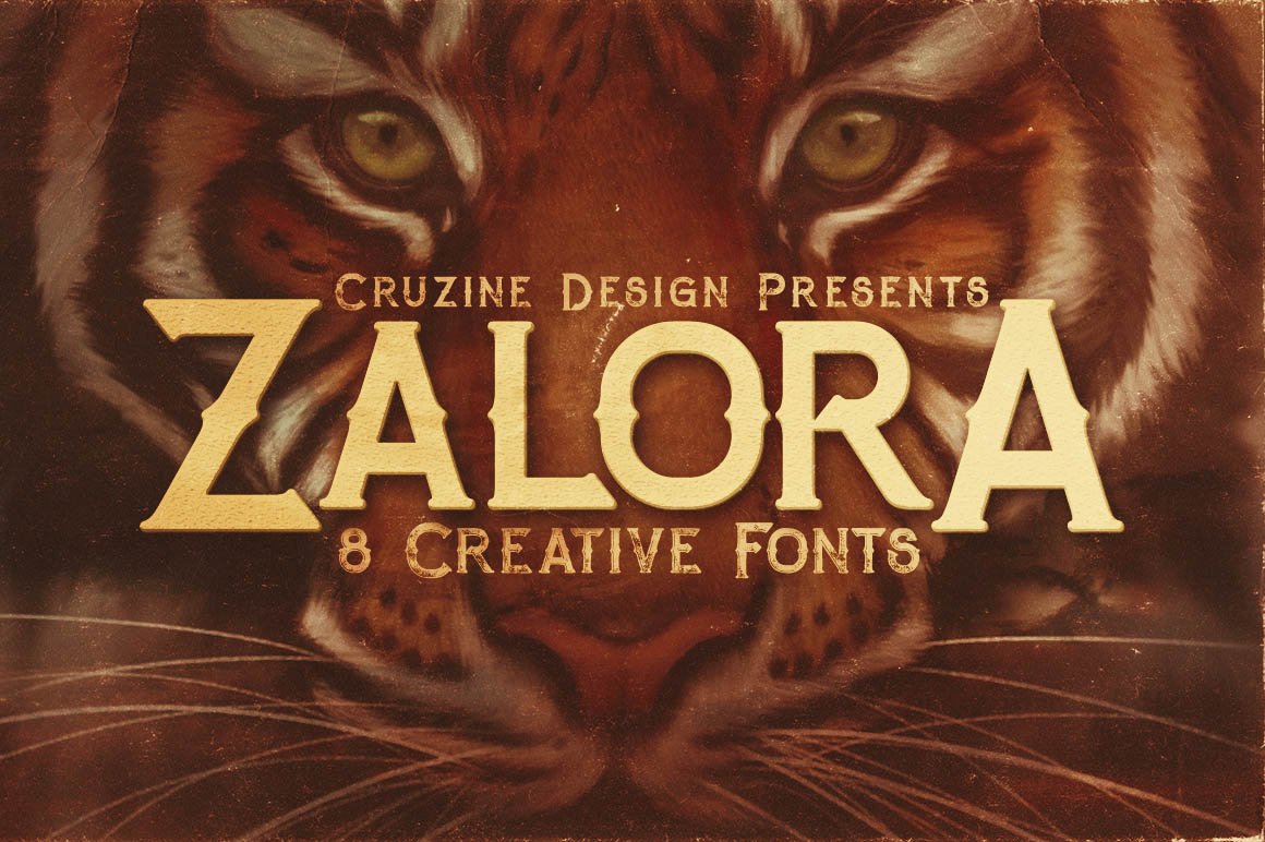 1023个复古徽标字体纹理素材合集 Vintage Bundle 249 Fonts & 414 Logos_img_2