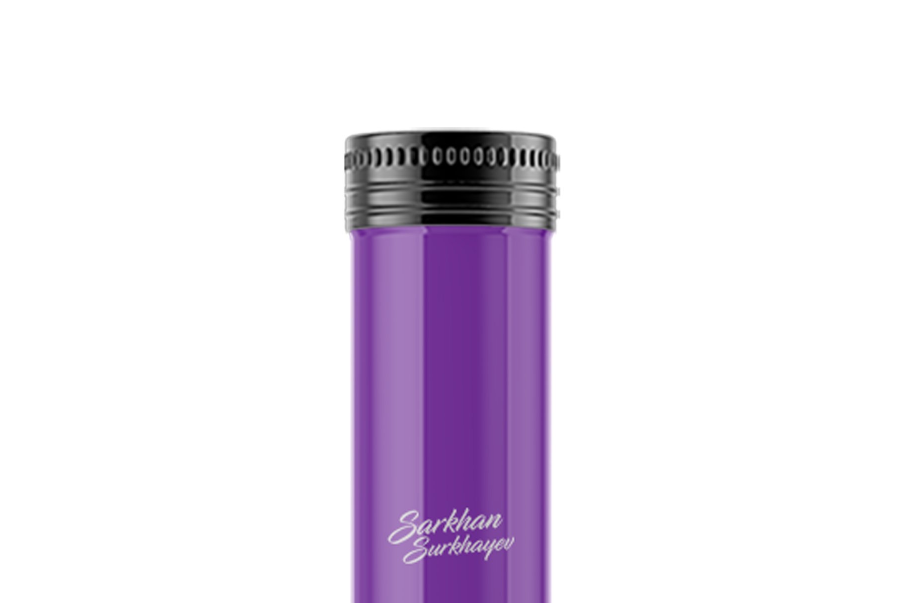 光金属雪茄管样机模板 Glossy Metallic Cigar Tube Mockup_img_2