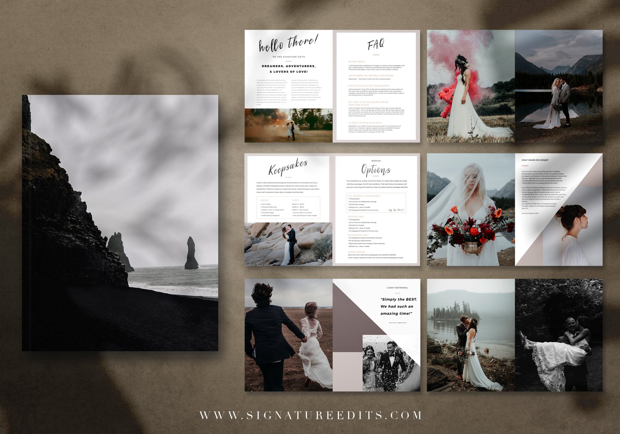 9款现代简约杂志画册样机模板 Modern Magazine Mockup Set_img_2