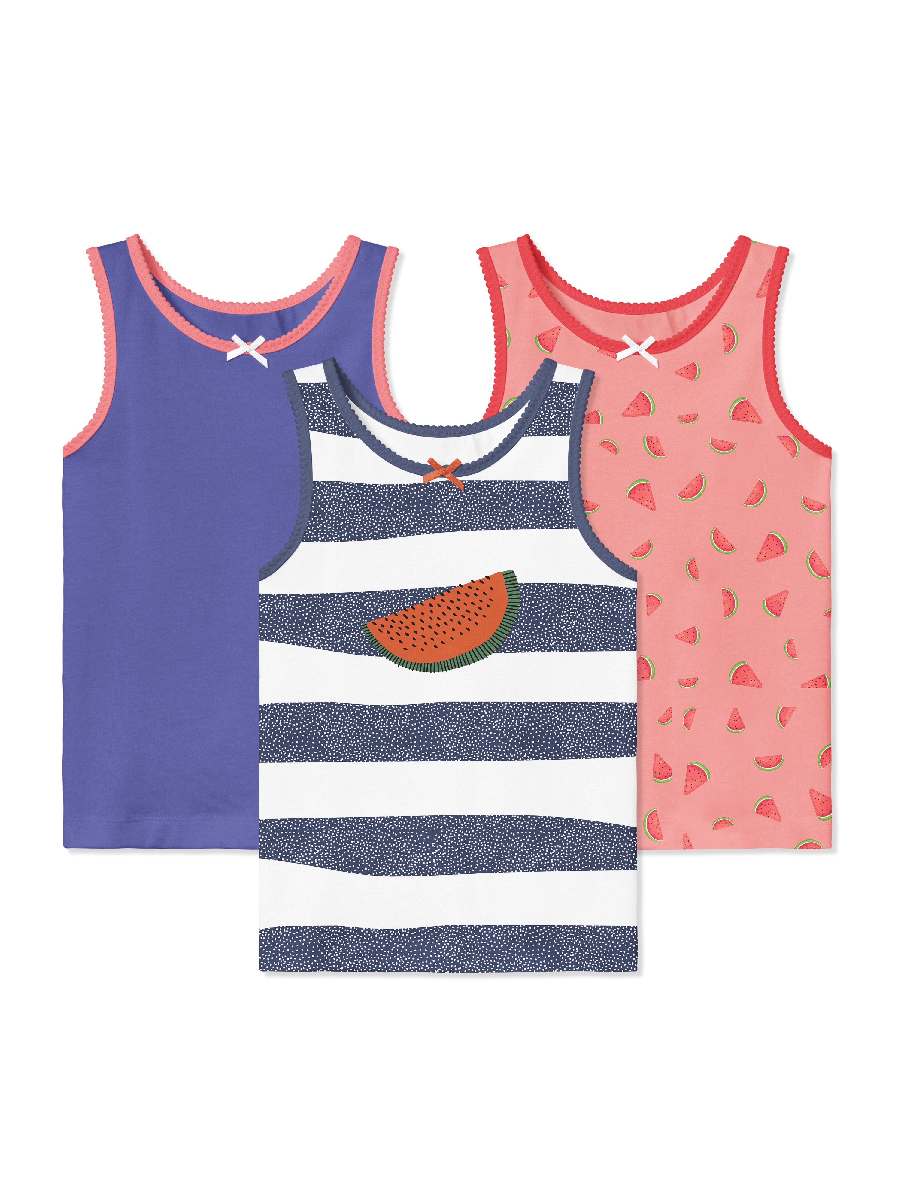 女孩背心吊带设计样机模板 Baby Girl Tank Top Mockups Set_img_2