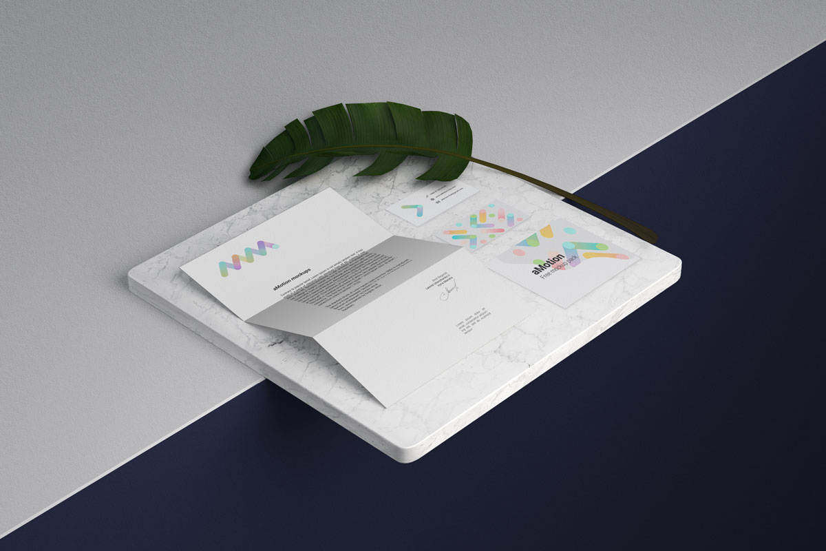 品牌设计办公用品样机模板 aMotion Mockup Pack_img_2