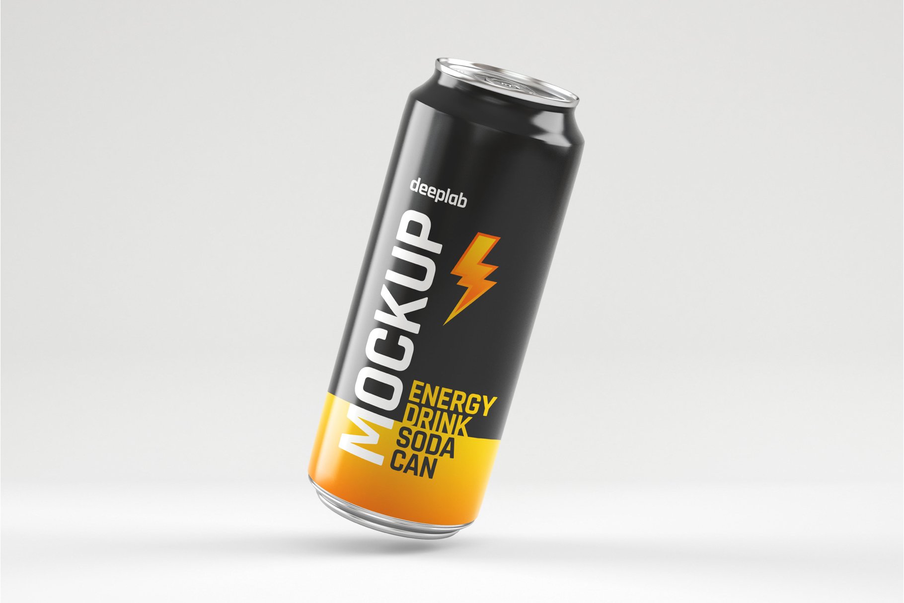 13款饮料汽水易拉罐包装样机模板 Glossy Soda Can Mockup Set_img_2
