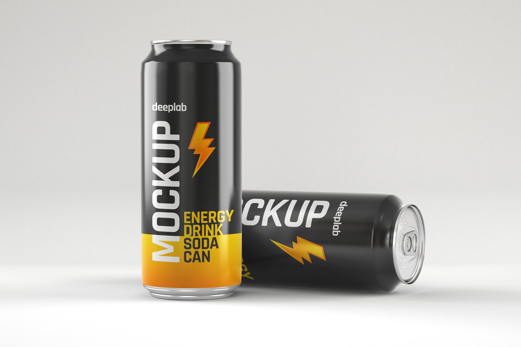 13款饮料汽水易拉罐包装样机模板 Glossy Soda Can Mockup Set_img_2