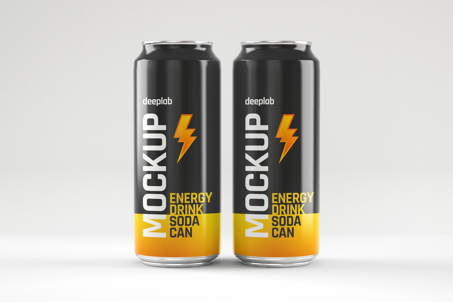 13款饮料汽水易拉罐包装样机模板 Glossy Soda Can Mockup Set_img_2