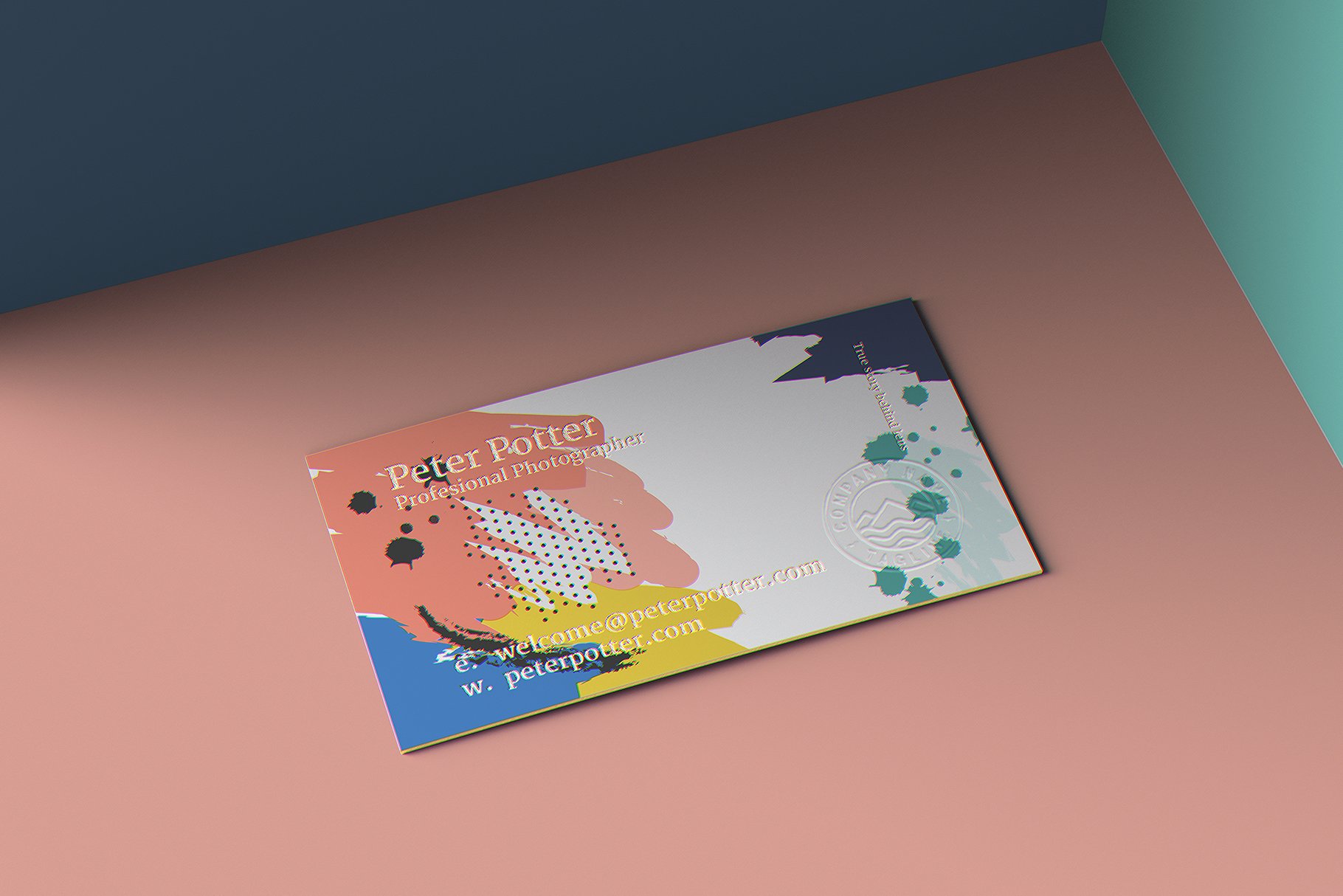 29款商务名片PSD样机模板 Business Card Mockup GigaPack_img_2